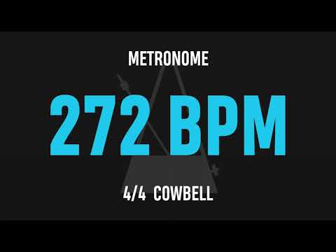 272 BPM 4/4 - Best Metronome (Cowbell)