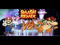Smash Remix V O 0 9 4 Mario Vs BowserMi Primer Intento De Gameplay De Bandicam