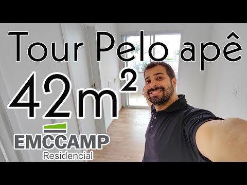 TOUR APÊ 42M² EMCCAMP CONSTRUTORA
