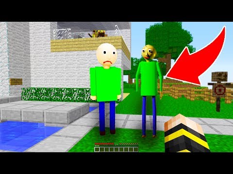 KORKUNÇ ÖĞRETMEN BALDİ'NİN İKİZİNİ BULDUM! 😱 😜 - Minecraft