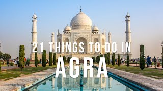 21 Best Things to Do in Agra 🇮🇳 | Top Tourist Attractions &amp;amp; Travel Guide 2025 | 4K HDR