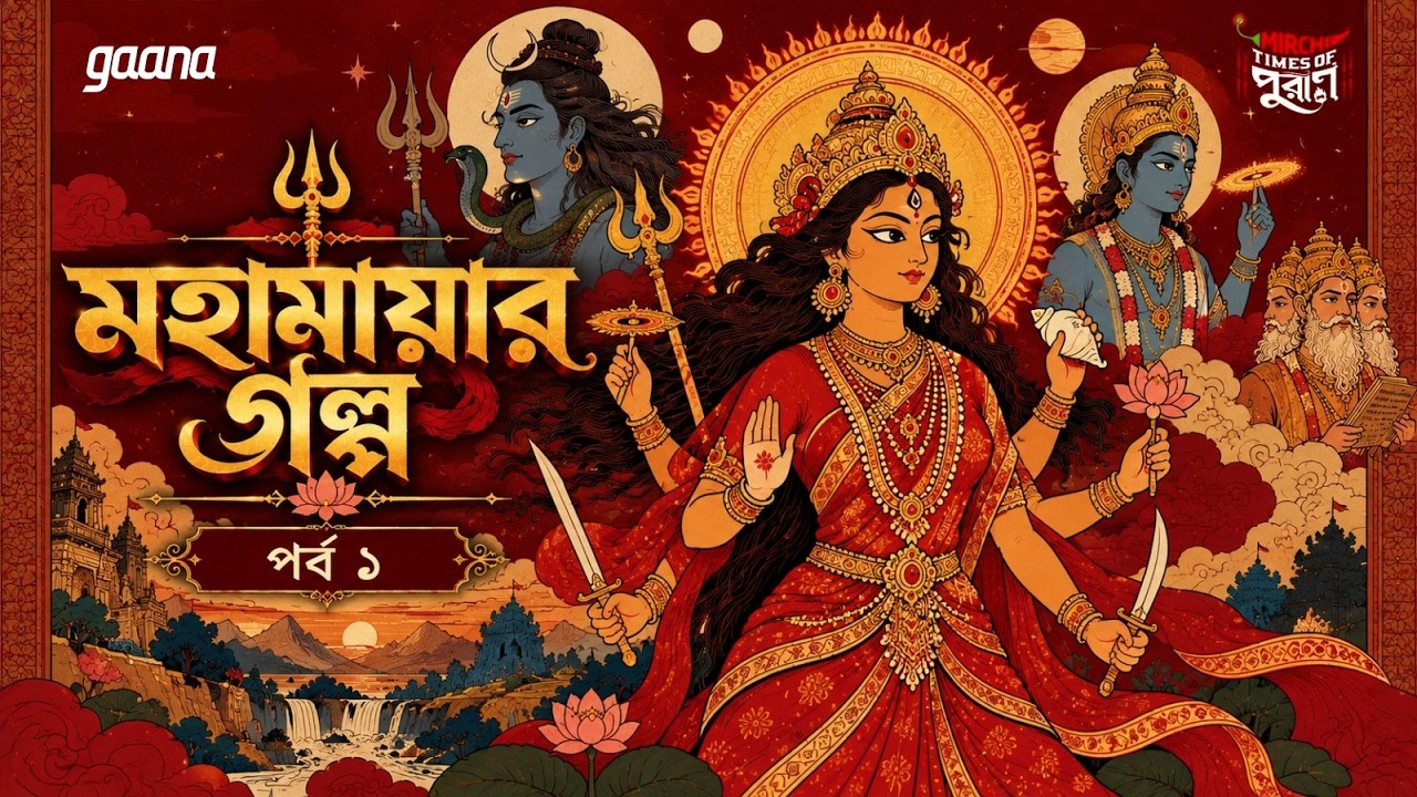 Mahamayar Golpo Part 1 | শক্তির উৎপত্তি ও দেবীর আবির্ভাব | The Origin of Adishakti |  