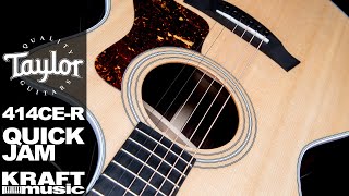 Video thumbnail for Taylor 414ce-R - Quick Jam by Kraft Music