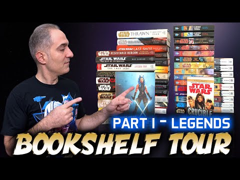 My Star Wars Bookshelf Tour - LEGENDS