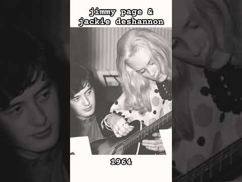 Jimmy Page & Jackie Deshannon in 1964! Amazing musicians who were already STARS before CRAB was born