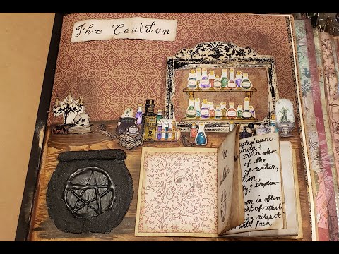 The Cauldron Book of Shadows Page