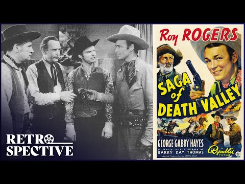 Roy Rogers Western/Action/Adventure Full Movie | Saga of Death Valley (1939)