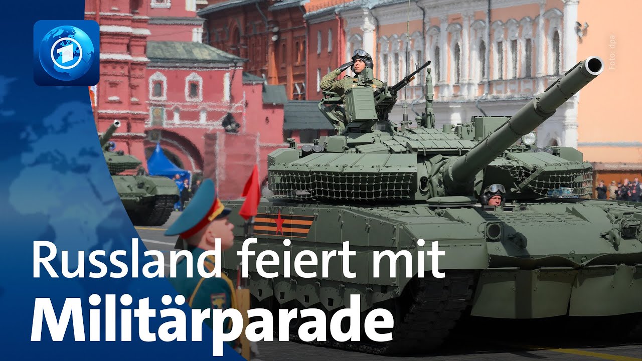 Russland feiert Sieg über Nazi-Deutschland mit Militärparade