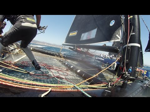 Copa del Rey Mapfre aboard GC32 Norauto Lucas Ordoñez