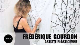 Portrait d'artiste textile: Rencontre avec Frédérique Gourdon dans son atelier