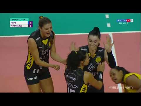 Supercopa Feminina de Vôlei 2021 - Minas x Praia Clube  ( Final )