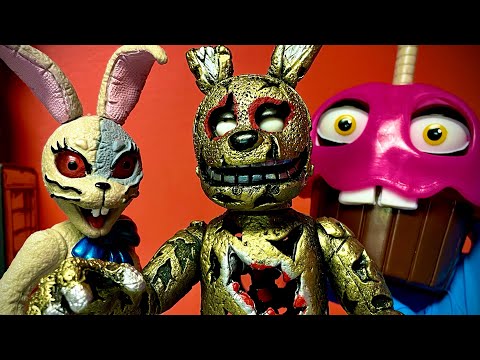 FNAF MEXICAN BOOTLEGS VANNY, SPRINGTRAP, AND MOVIE CUPCAKE REVIEW! - Five Nights at Freddy's