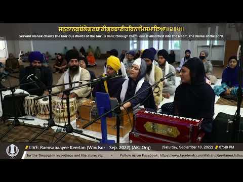 003 Bibi Gurpreet Kaur Jee Dhaliwal @ Windsor Akhand Keertan Smaagam Sep  2022