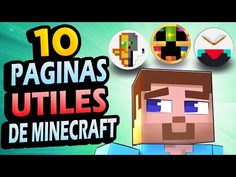 ✅ 10 Páginas de Internet ÚTILES para Minecraft!!