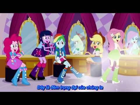 My little pony Equestria Girl This is our big night Vetsub
