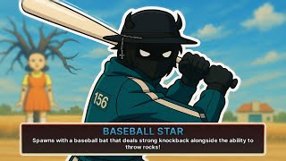 Roblox Squid Game: Dominating with the OP Baseball Power