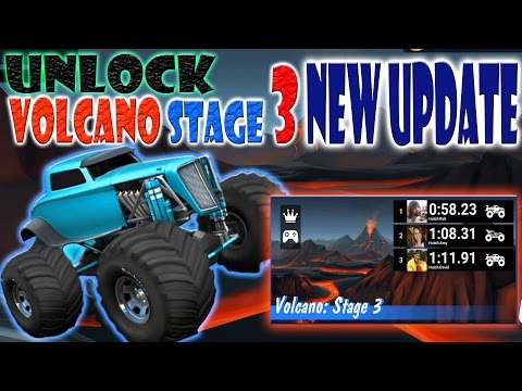 How to Unlock Volcano Stage 3 - The MONSTER | MMX Hill Climb/Dash