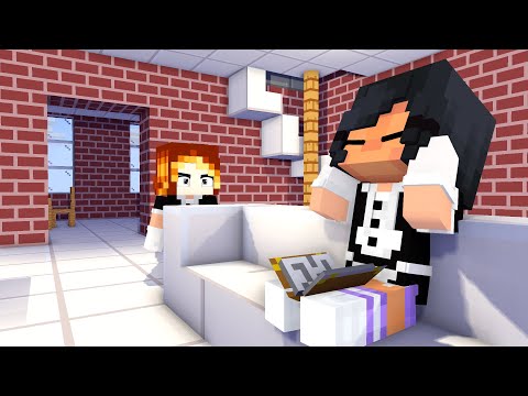 WOMP WOMPMAID APHMAU AND KIM SHUFFLE POI POI - MINECRAFT ANIMATION #shorts