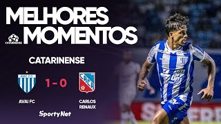 Avaí demora mas consegue vencer em casa! Melhores Momentos - Avaí 1 x 0 Carlos Renaux