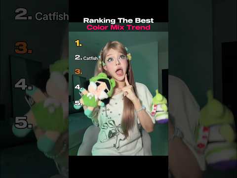 Ranking BEST COLOR MIX TREND pt3