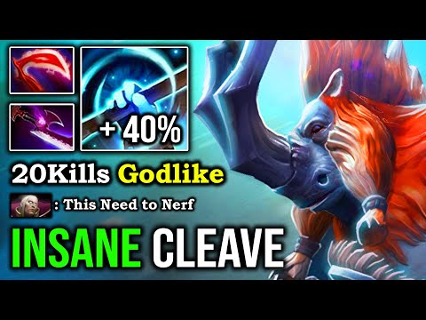 MAGNUS MID IS TOO BROKEN 2 Hit Deleted Insane OP Cleave with 20Kills Against Pro Invoker DotA 2