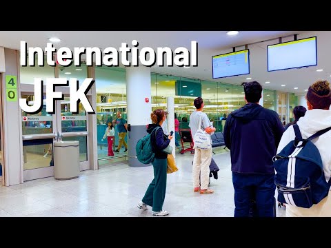 JFK Immigration + Security 🇺🇸 New York City 2023