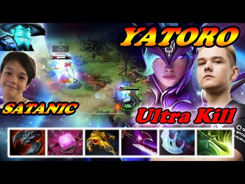 Yatoro Luna super carry Ultra Kill vs Satanic Storm Spirit mid | Dota 2 Best Ranked Gameplay