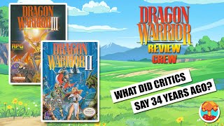 1990s Critics Review Dragon Warrior II & Dragon Warrior III on NES (Dragon Quest)