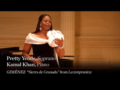 Soprano Pretty Yende Sings Jerónimo Giménez 
