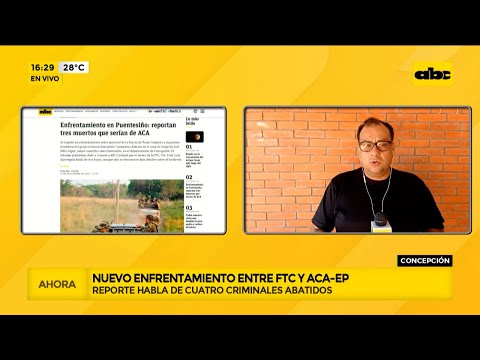 Enfrentamiento entre FTC y ACA-EP deja cuatro criminales abatidos