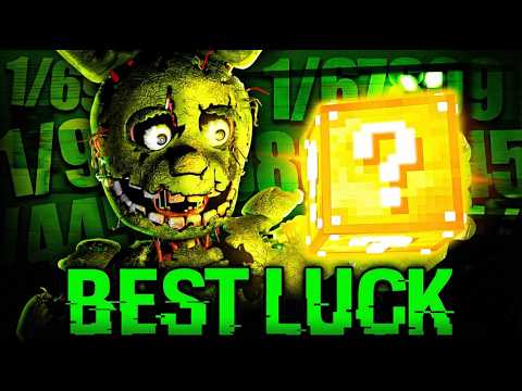 Can You LOSE in FNAF Games with the BEST POSSIBLE LUCK? (Minimum Inputs Challenge)