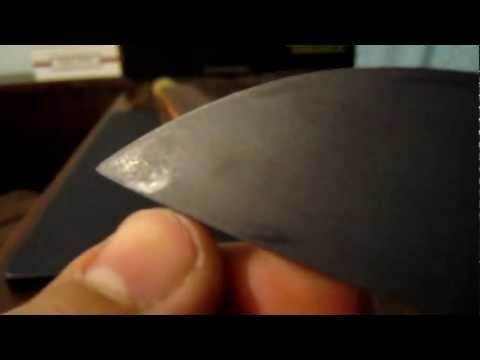 BRKT Bravo 1 Cleaning Sharpening And Forcing A Patina