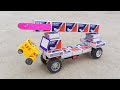 How To Make Matchbox JCB Crane Truck Cars At Home DIY