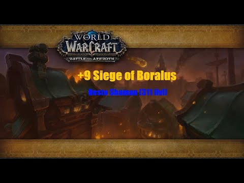 +9 Siege of Boralus Resto Shaman PoV