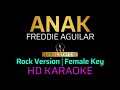 ANAK Rock Version KARAOKE Female Key
