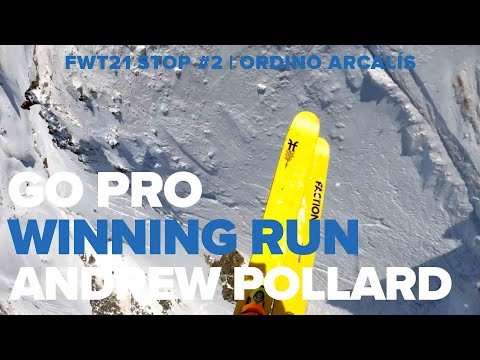 FWT21 Stop #2 Ordino Arcalís, Andorra | Andrew Pollard GoPro Winning Run