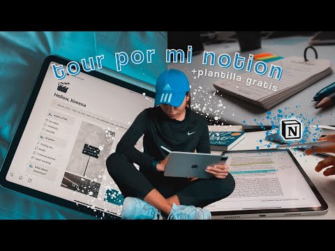 ¿cómo organizo mi vida con notion? + plantilla gratis 📓 l universidad, hábitos, salud mental