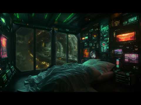 🎵 Lost in the Cosmic Sea | Deep Space Ambient Music with Water Purification Sounds | 4K | 10 hrs