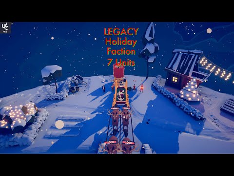 *Modded* Legacy Holiday faction showcase - Totally Accurate Battle Simulator