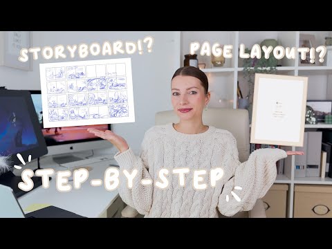 How to Storyboard and Design Cohesive Page Layouts for Your Children's Book Step by Step