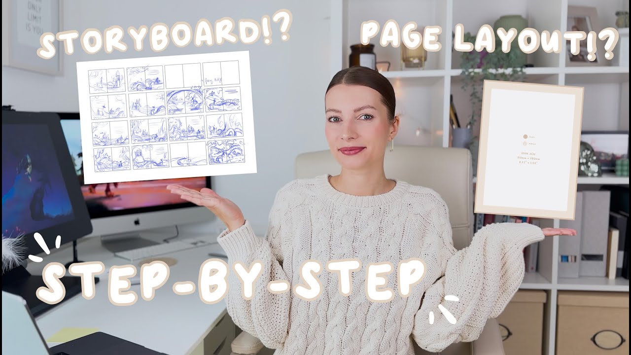 How to Storyboard and Design Cohesive Page Layouts for Your Children's Book Step by Step