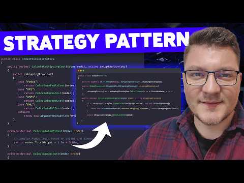 Strategy Pattern in C# — Step-by-Step Guide & Transcript