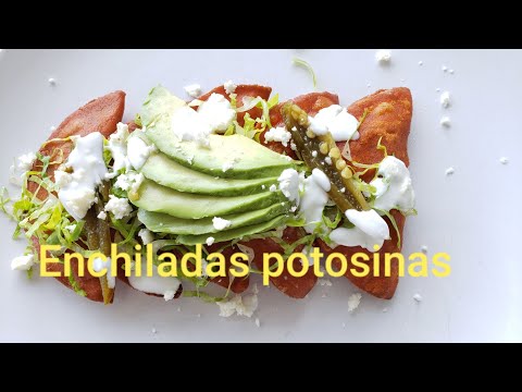 Enchiladas potosinas facil y riquisimas #1