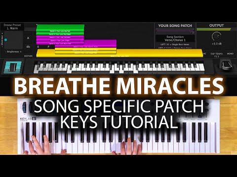Breathe Miracles MainStage patch keyboard tutorial- Red Rocks Worship
