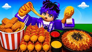ロブロックスでモッパンができるマップがヤバすぎたwww【ロブロックス】【Mukbang Game】