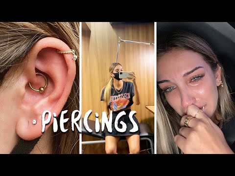 ME HAGO DOS PIERCINGS NUEVOS 😱 Y ME ROBAN EL BOLSO 😢