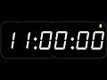11 Hour - TIMER & ALARM - 1080p - COUNTDOWN