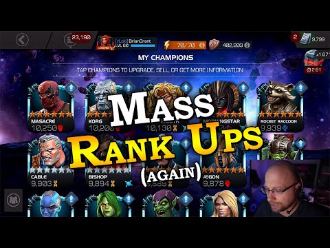 Mass Rank Ups - Future Grind Prep | Marvel Contest of Champions