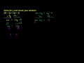 Multi-step equations 1 Video Tutorial