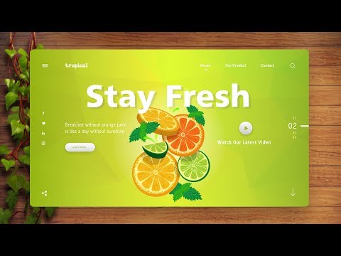 Website Design Tutorial | UI UX Design Tutorial Using Adobe XD